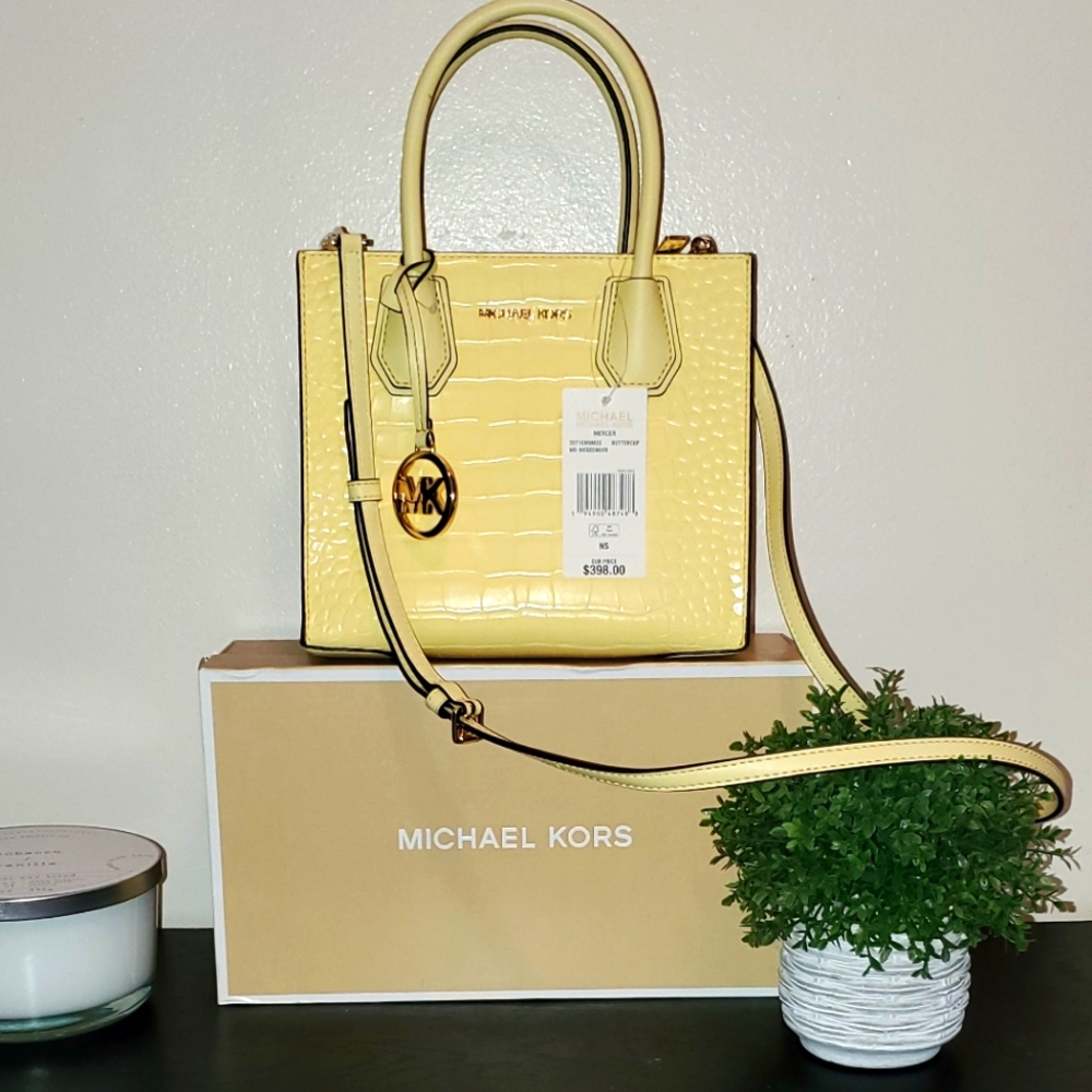 Michael Kors Crocodile Embossed